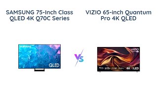 🔥Samsung QLED vs Vizio Quantum Pro🔥 Which is better [upl. by Wehtam]