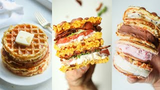 Chaffles  3 KETO Chaffle Recipes You HAVE To Try [upl. by Isidore]