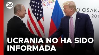 ¿Conversaron TRUMP y PUTIN sobre UCRANIA  26Global [upl. by Eneryt764]