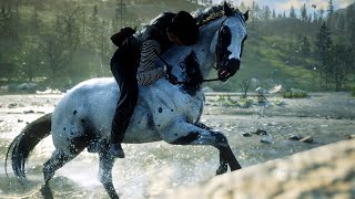 Taming and Riding the Rare Beautiful Appaloosa Horse in Red Dead Redemption 2 [upl. by Reynold]