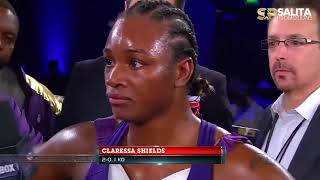 CLARESSA SHIELDS VS SZILVIA SZABADOS FULL FIGHT [upl. by Amr]