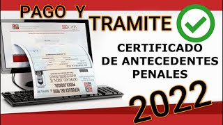 Como tramitar antecedentes penales por internet 2024 [upl. by Urbani]