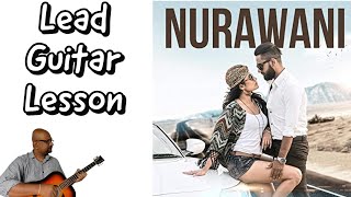 Nurawani  Anushka Udana  Wasthi Lead Guitar Lesson  Thushara Fernando [upl. by Einittirb778]