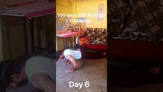 100 Day 100 Push up Challengegymmotivasion shortsvideo motivation gym ytshorts [upl. by Nitsur988]