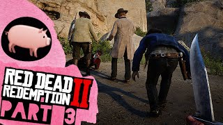 Piggy Droppin sean on his head RDR2 First Person Part 3 [upl. by Kobylak]