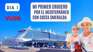 ⛴️COSTA SMERALDA CRUCERO POR EL MEDITERRÁNEO GUIA COMPLETA QUE DEBES REVISAR ANTES DE TU VIAJE [upl. by Leivad]