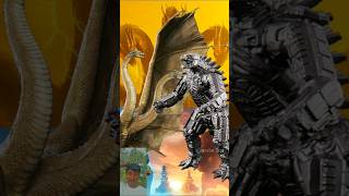 King Ghidorah vs Mechagodzilla godzilla monster edit viral shorts [upl. by Chlori506]