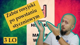 Klasa 3 LO Zabór rosyjski po powstaniu styczniowym Czyli o rusyfikacji i walce z rusyfikacją [upl. by Omocaig]