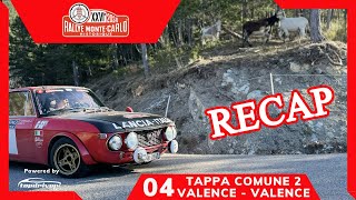 Rallye Monte Carlo Historique 2024  Tappa Comune 2  Valence  Valence [upl. by Akenahc]