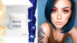 OVERTONE DEEP TREATMENT Review amp Demo and Hair Color Tips [upl. by Assina]