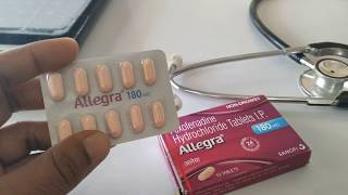 Allegra Tablet Review in hindi by medi info [upl. by Ardine]