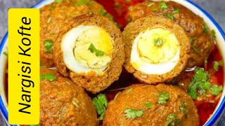 नर्गिसी कोफ्ते रेसिपी  Most Popular Mughlai Cuisine Dish  Restaurant Style Homemade Nargisi Kofta [upl. by Hsak694]