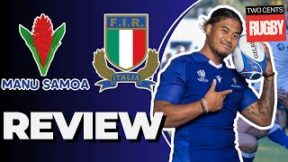 Samoa v Italy Review  July Rugby Tests 2024 [upl. by Charleton]