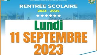 Rentrée Scolaire 20232024 Le Découpage De LAnnée amp Les Dates Des Différents Congés Disponibles [upl. by Forlini879]