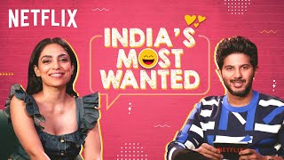 Dulquer Salmaan amp Sobhita Dhulipala React to Fan Tweets  Kurup  Netflix India [upl. by Assyl]