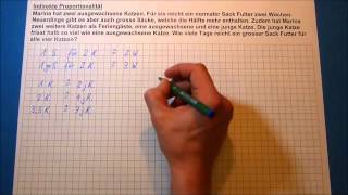 Tutorial Indirekte Proportionalität Aufnahmeprüfung Gymnasium 6 Klasse [upl. by Isaac100]