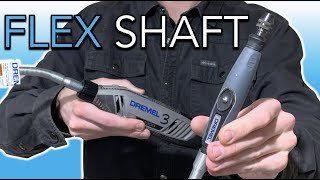 How to Quickly Install and Use a Dremel Flex Shaft [upl. by Jeramey784]