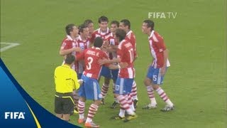 Italy v Paraguay  2010 FIFA World Cup  Match Highlights [upl. by Llennahc379]