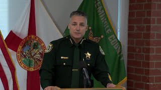 Seminole County sheriff gives update in deadly carjacking kidnapping [upl. by Buttaro]