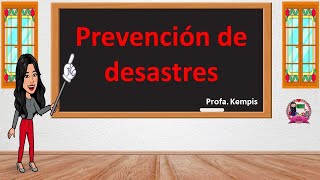 Prevención de desastres [upl. by Upali]