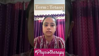 Tetnay l Neurological l Physiotherapy ll Harshika Gupta harshikagupta2059 [upl. by Eiramac793]