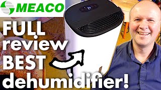 Best DEHUMIDIFIER on Amazon MEACO ARETE ONE 18L dehumidifier and air purifier [upl. by Acinhoj]