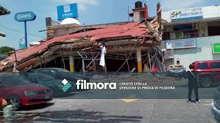 Terremoto México 19septiembre2017 Recorrido Galerías Coapa [upl. by Haven]