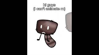 new oc coonskin hat shorts osc silly burnout animation bfdi [upl. by Ailito]