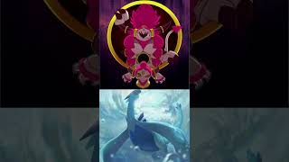 Hoopa vs legendary Pokémon pokemon hoopa legendary ytshorts shorts [upl. by Themis]