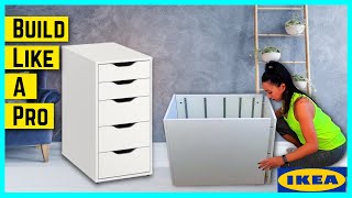 Mastering IKEAs Alex Drawer Unit Assembly Easy StepbyStep Guide [upl. by Aliemaj397]