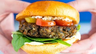 The Best Veggie Burger Recipe Weve Ever Made [upl. by Yeltrab]