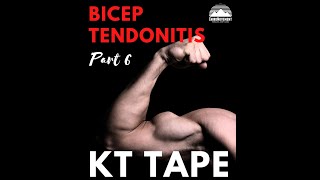 Bicep Tendonitis KT Tape [upl. by Eseela]