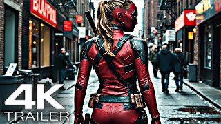 DEADPOOL 3 quotLady Deadpool Revealquot Final Trailer 2024 Deadpool amp Wolverine Movie Clip 4K [upl. by Lahcim109]