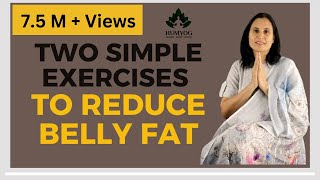 2 Simple Exercises To Reduce Belly Fat  Humyog [upl. by Elay555]