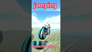 indian driving bike 3d song jamping shortvideo [upl. by Brandtr866]