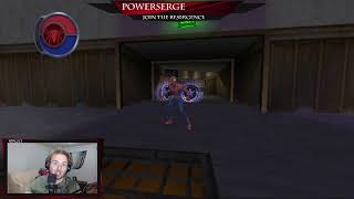 Spectacular SpiderStream w PowerSerge SpiderMan 2 PS2 playthrough [upl. by Bobbye857]