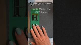 How to Make Homecoming Loops with HTV Iron On Vinyl  HOCO tutorials texas heatpress [upl. by Birkett]