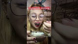 Champorado Mukbang mukbang eating shorts champorado [upl. by Nereids]