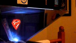 Kinect Sensing  3d Volumetric display 2 [upl. by Llenyt]