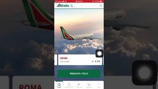 Come prenotare un volo su Alitalia [upl. by Nyrraf]