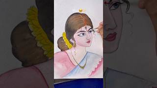 Navratri Maa drawing🙏shorts viral trending [upl. by Shanie]