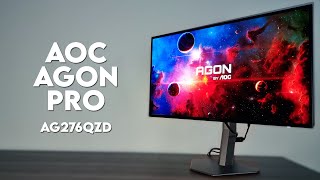 AOC AGON PRO AG276QZD MONITORIAUS APŽVALGA [upl. by Alodi]