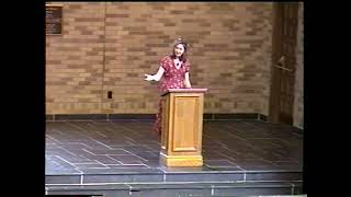 2007 Cushman Fellowship Chapel Speaker [upl. by Henarat]