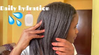 Daily Hydration Routine LOC method [upl. by Alviani777]