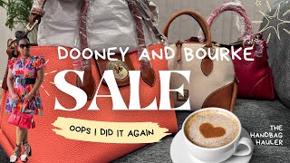 Dooney and Bourke Sale  Haul 🤑🤑🤑 [upl. by Siegel]