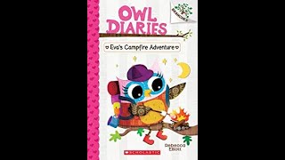 1 🏕️ OWL DIARIES Evas Campfire Adventure Chapter 1 gradeone gradetwo by Rebecca Elliot [upl. by Enrique893]