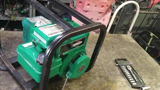 will it run frozen generator coleman powermate 2000 watt pm542000 frozen solid and recoil repair [upl. by Tally]