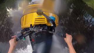 watercross river fail skidoo elan [upl. by Dagnah]