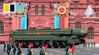 WATCH LIVE Russias Victory Day parade 2024 [upl. by Lehcor833]