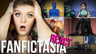 FANFICTASIA  EPISODE 3  Girls React [upl. by Olin401]